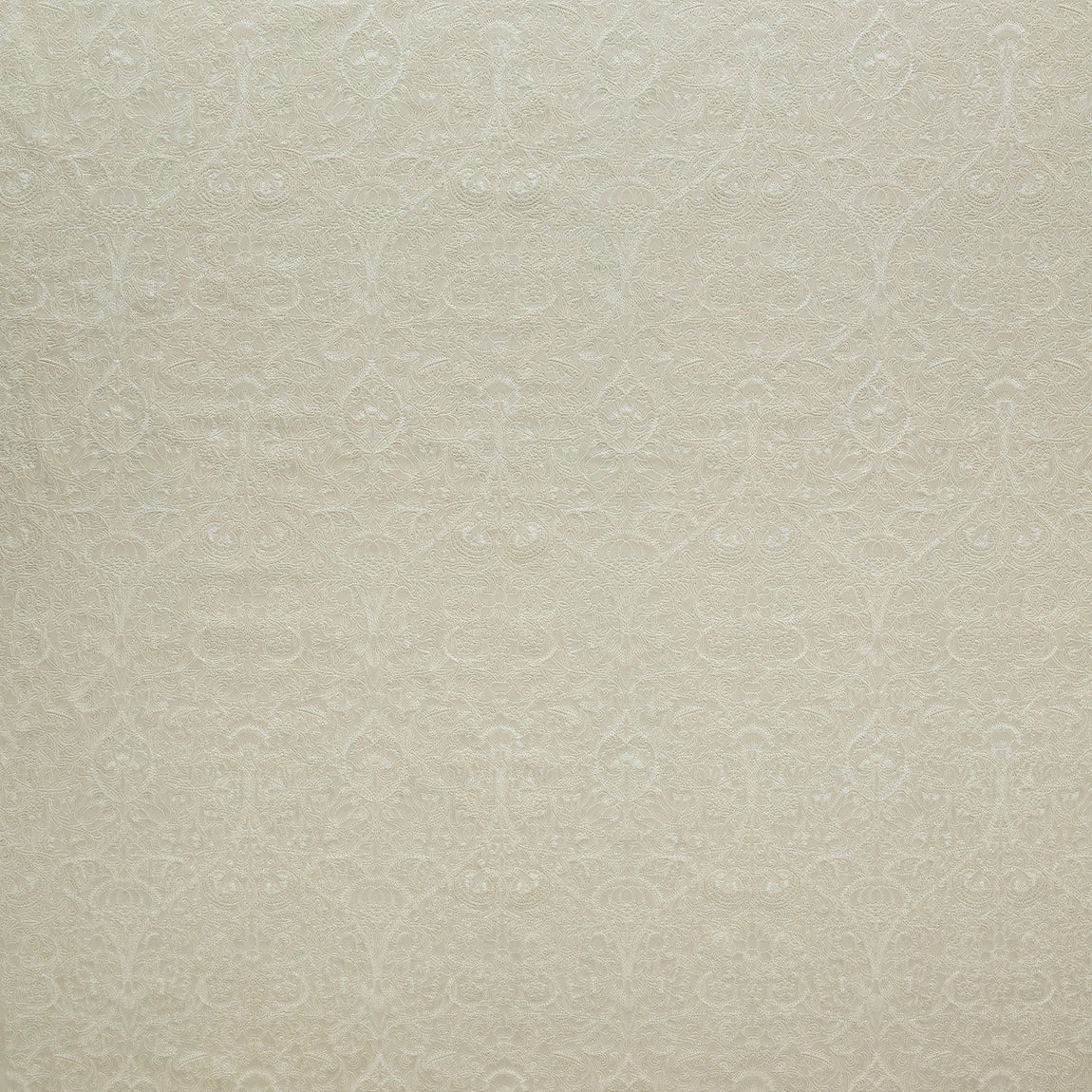 William Morris At Home Lodden Embroidered Fabric Chalk