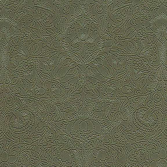 William Morris At Home Lodden Embroidered Fabric Sage