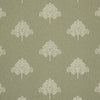 William Morris At Home Marigold Tree Embroidered Fabric Nettle