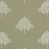 William Morris At Home Marigold Tree Embroidered Fabric Nettle