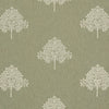 William Morris At Home Marigold Tree Embroidered Fabric Nettle