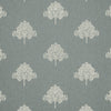 William Morris At Home Marigold Tree Embroidered Fabric Woad