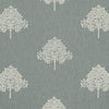 William Morris At Home Marigold Tree Embroidered Fabric Woad