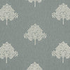 William Morris At Home Marigold Tree Embroidered Fabric Woad