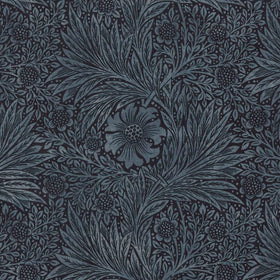 William Morris At Home Marigold Velvet Fabric Indigo