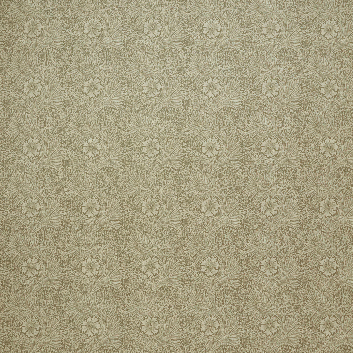 William Morris At Home Marigold Velvet Fabric Jute