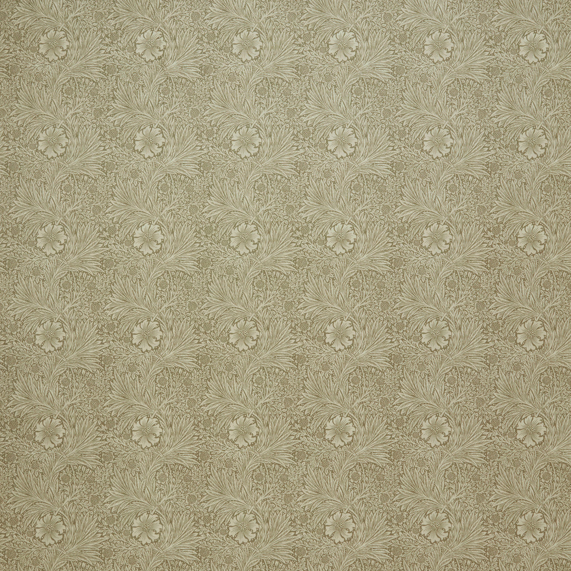 William Morris At Home Marigold Velvet Fabric Jute