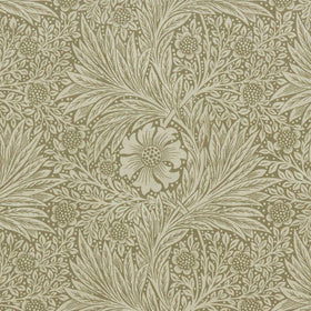 William Morris At Home Marigold Velvet Fabric Jute
