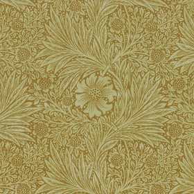 William Morris At Home Marigold Velvet Fabric Ochre