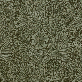 William Morris At Home Marigold Velvet Fabric Sage