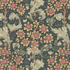 William Morris Orchid Digitally Printed Fabric Nightshade