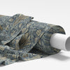 William Morris Snakeshead Digitally Printed Fabric Denim