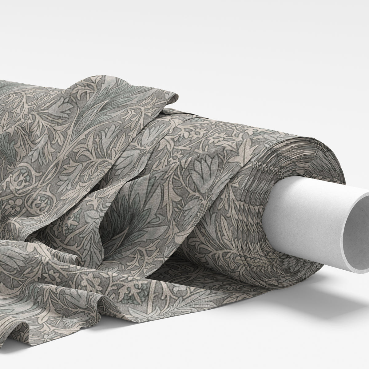 William Morris Snakeshead Digitally Printed Fabric Dove