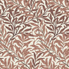 William Morris Willow Bough Digitally Printed Fabric Rust