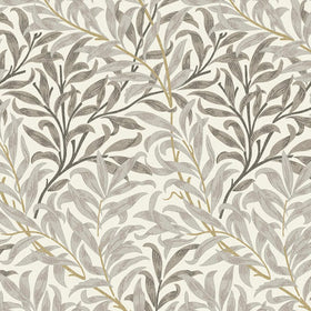 William Morris Willow Bough Digitally Printed Fabric Natural