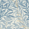 William Morris Willow Bough Digitally Printed Fabric Azure