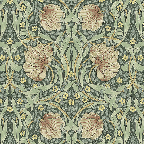 William Morris Pimpernel Fabric Forest