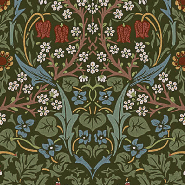 William Morris Blackthorne Fabric Forest