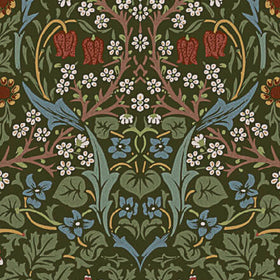 William Morris Blackthorne Fabric Forest