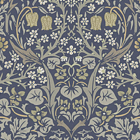 William Morris Blackthorne Fabric River