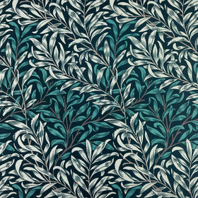 Willow Bough Fabric Dark Teal