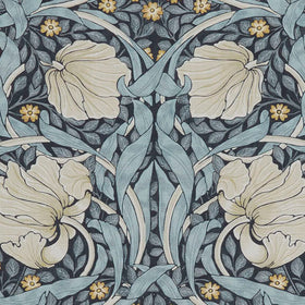 William Morris At Home Pimpernel Fabric Indigo