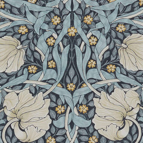 William Morris At Home Pimpernel Fabric Indigo