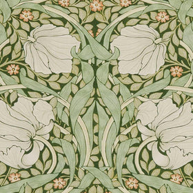 William Morris At Home Pimpernel Fabric Nettle