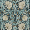 William Morris At Home Pimpernel Velvet Fabric Indigo