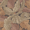William Morris Acanthus Translucent Made to Measure Roller Blind Acorn