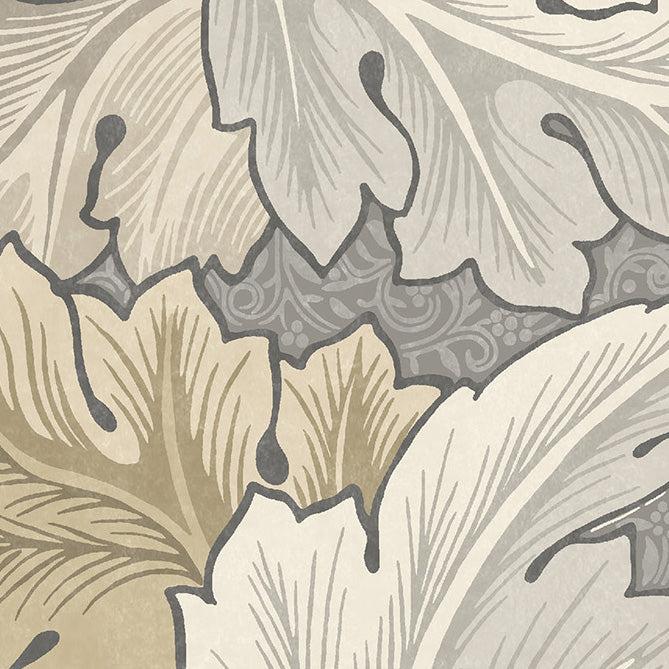 William Morris Acanthus Translucent Made to Measure Roller Blind Flint