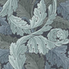 William Morris Acanthus Translucent Made to Measure Roller Blind Indigo