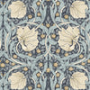 William Morris Pimpernel Made to Measure Blackout Roller Blind Indigo