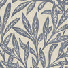 William Morris Willow Made to Measure Roman Blind Indigo