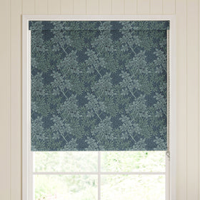 William Morris Foliage Blackout Made To Measure Roller Blind Indigo