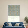 William Morris Woodland Weeds Blackout Made To Measure Roller Blind Bluebird
