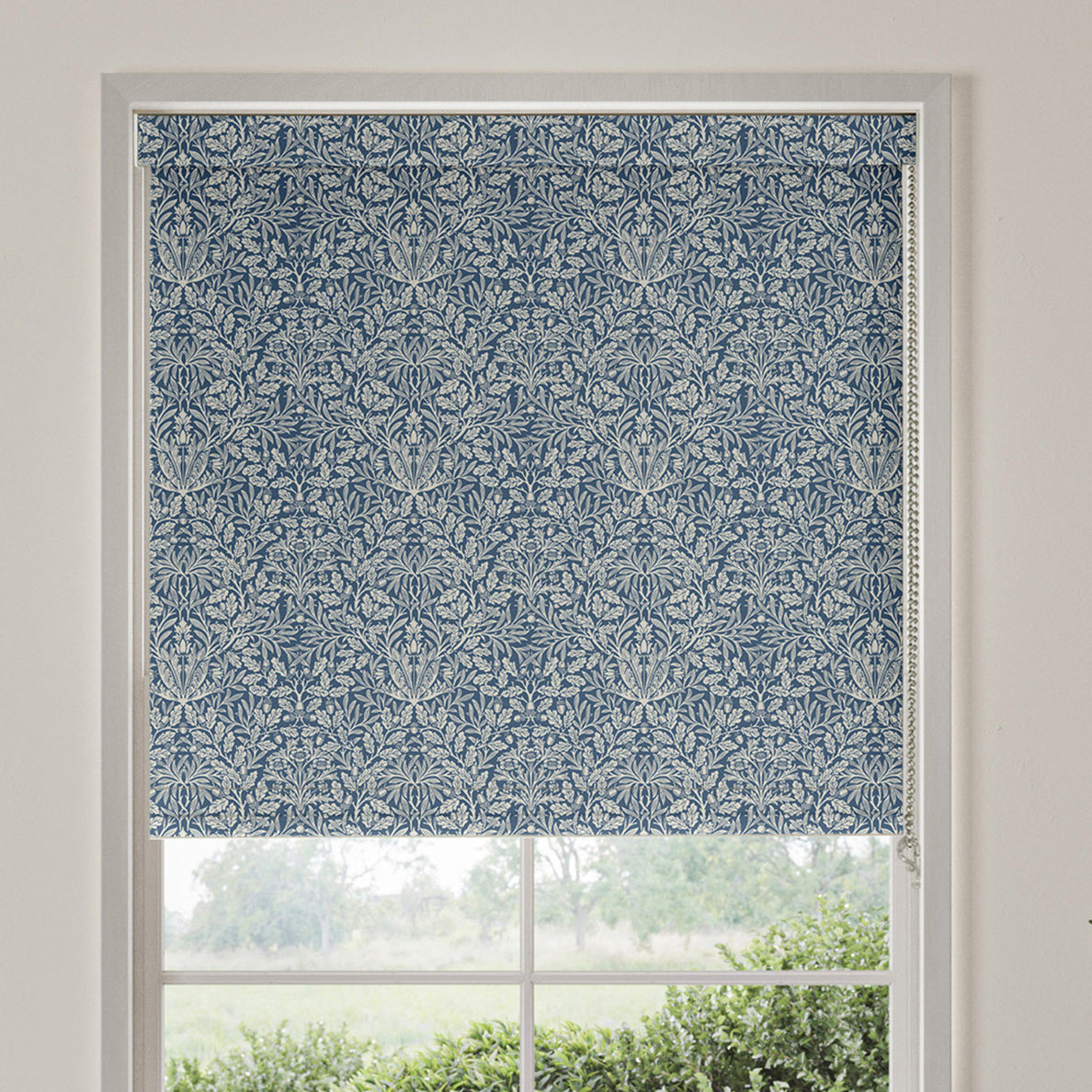 William Morris Acorn Translucent Made To Measure Roller Blind River