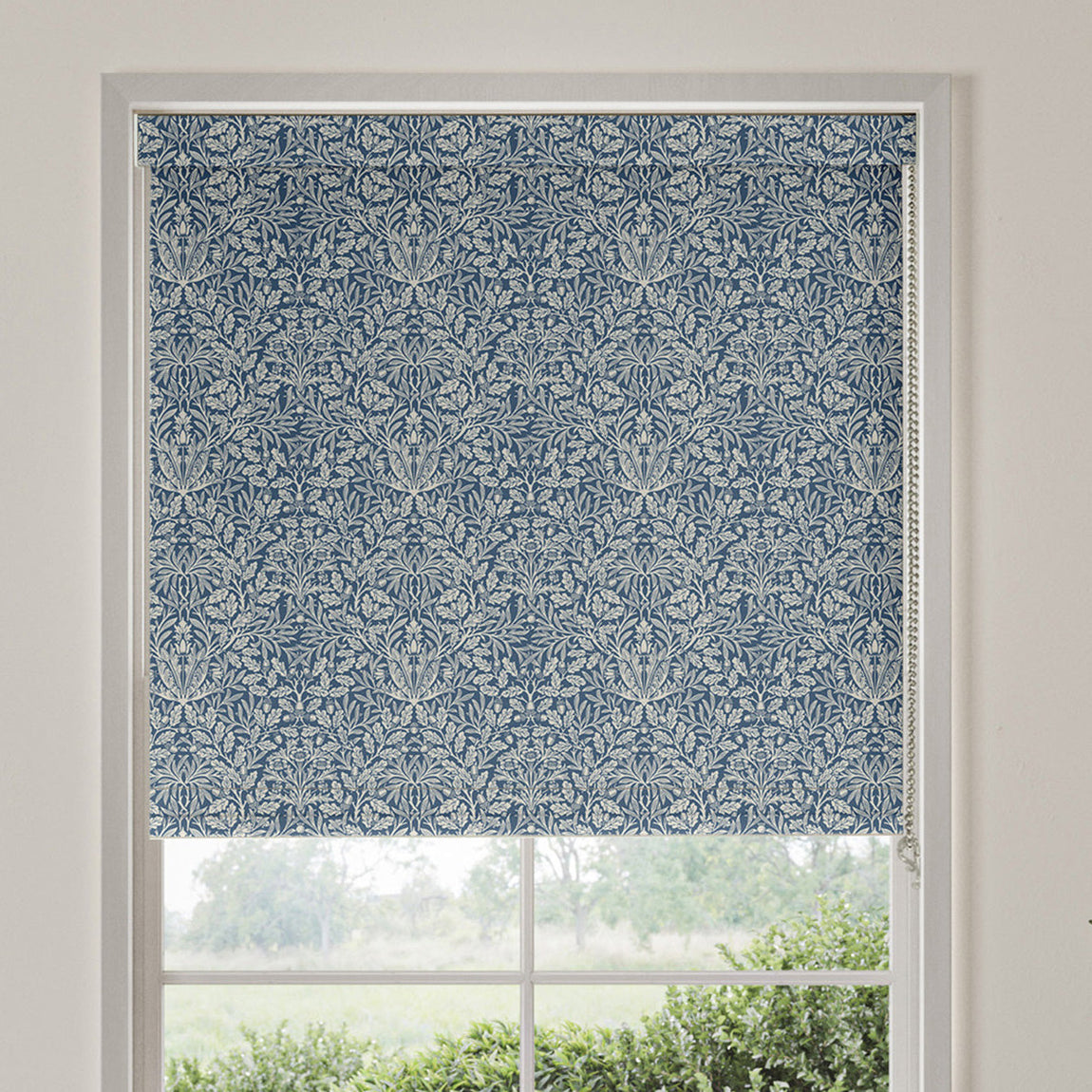 William Morris Acorn Translucent Made To Measure Roller Blind River