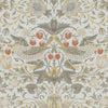 William Morris At Home Strawberry Thief Fabric Ochre
