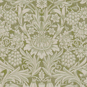 William Morris At Home Sunflower Fabric Artichoke