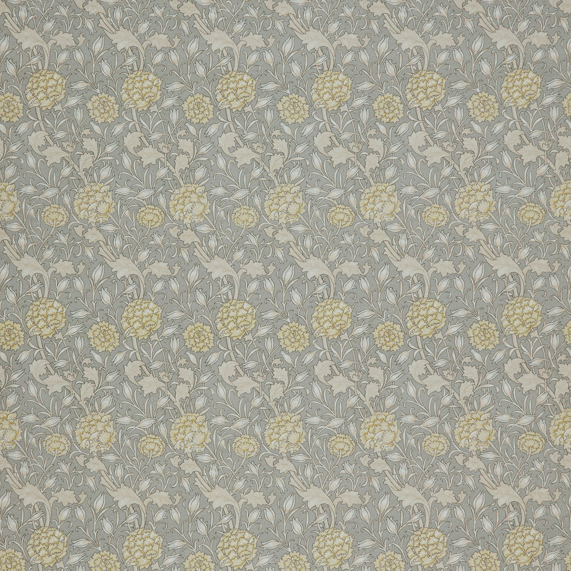 William Morris At Home Wild Tulip Fabric Limestone