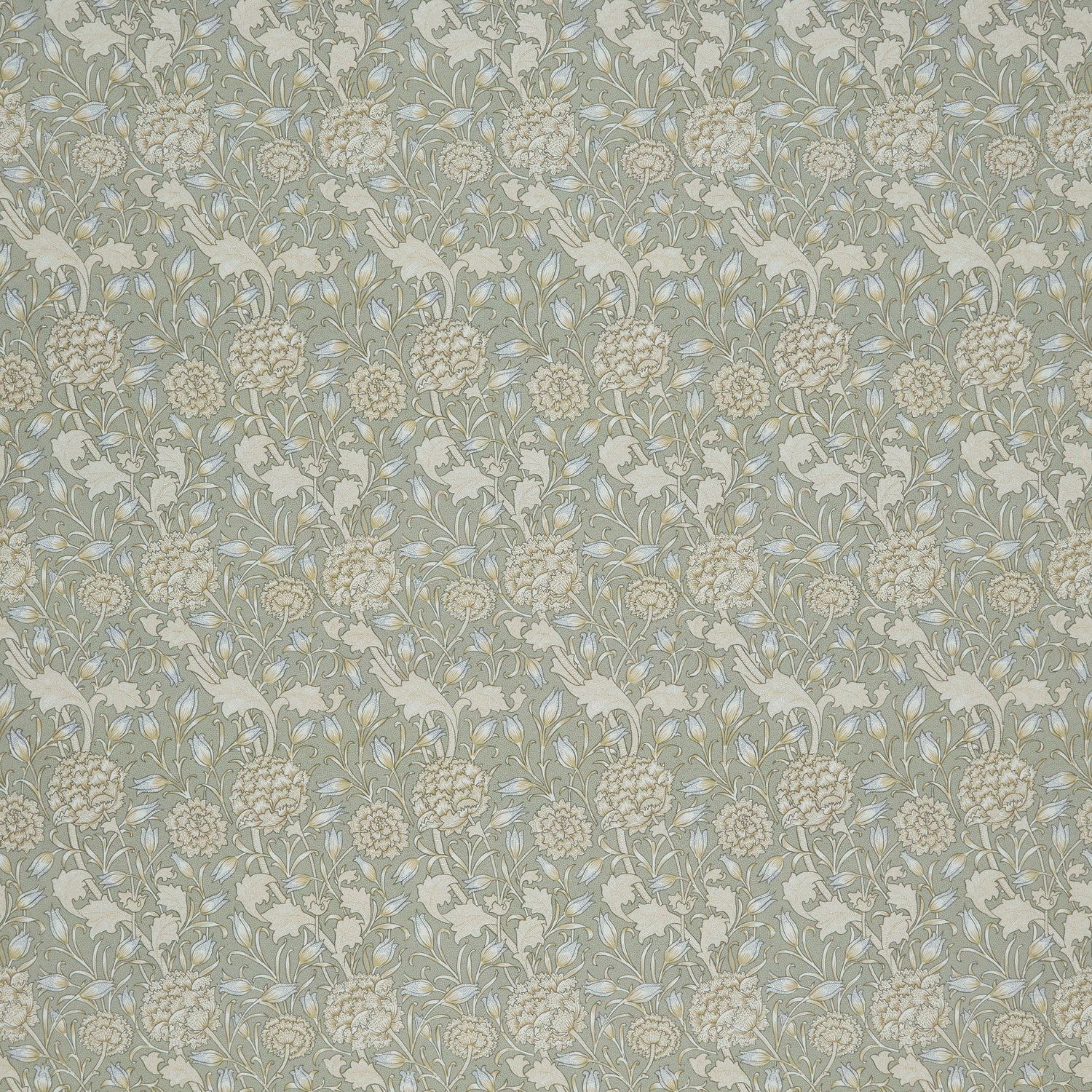 William Morris At Home Wild Tulip Fabric Sage