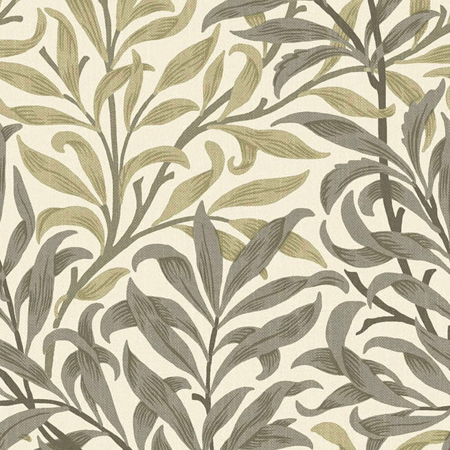 William Morris At Home Willow Bough Fabric Flax