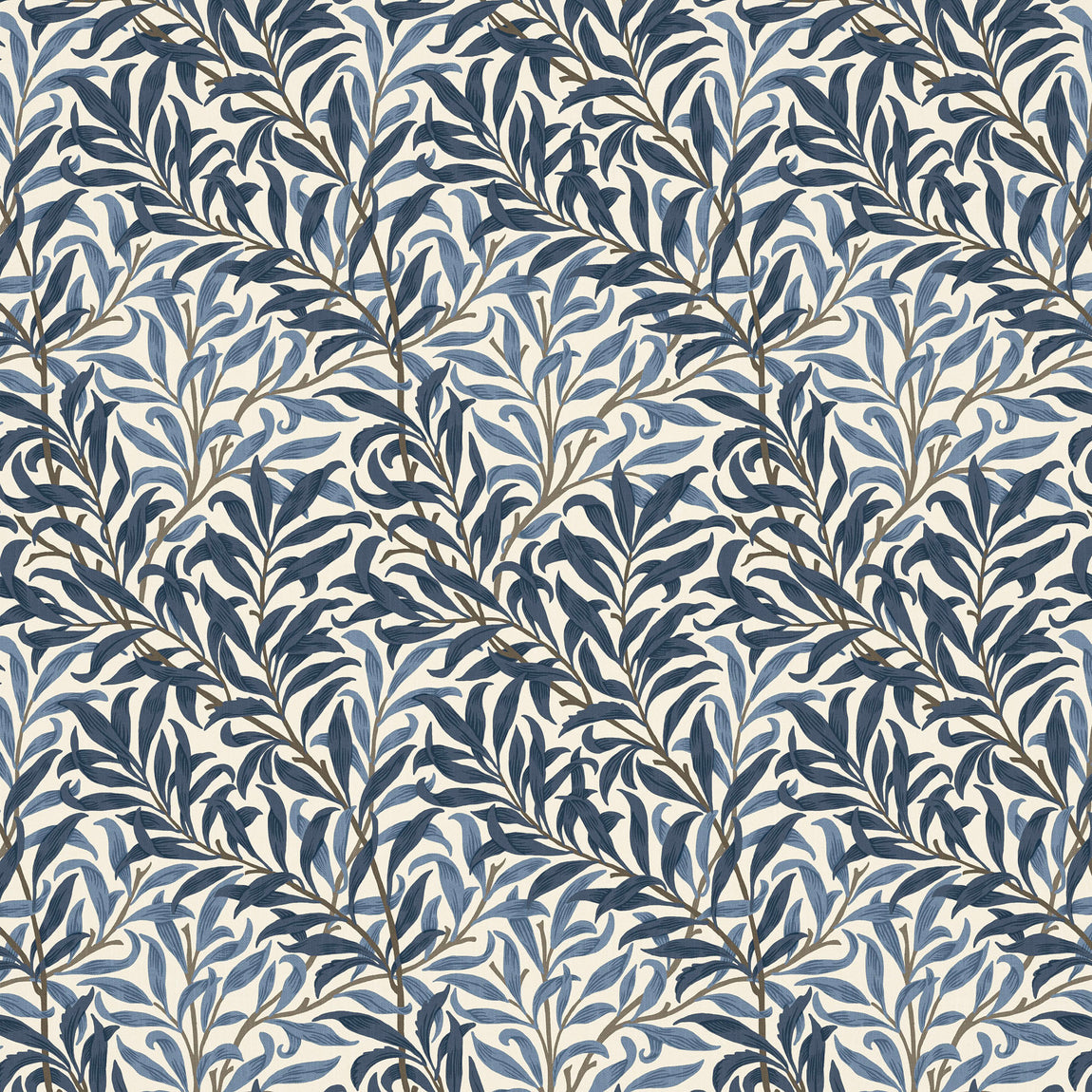 William Morris At Home Willow Bough Fabric Midnight