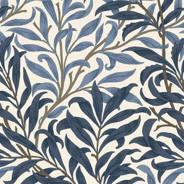 William Morris At Home Willow Bough Fabric Midnight