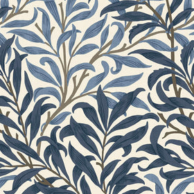 William Morris At Home Willow Bough Fabric Midnight