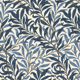William Morris At Home Willow Bough Fabric Midnight