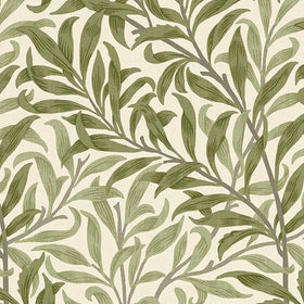 William Morris At Home Willow Bough Fabric Moss
