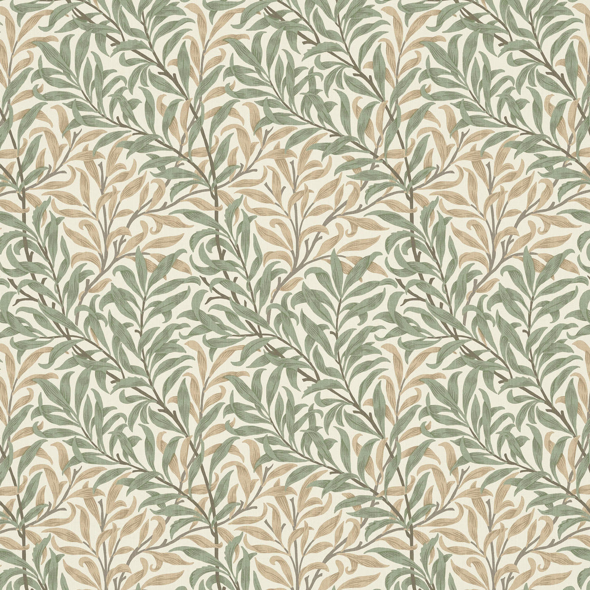 William Morris At Home Willow Bough Fabric Sage