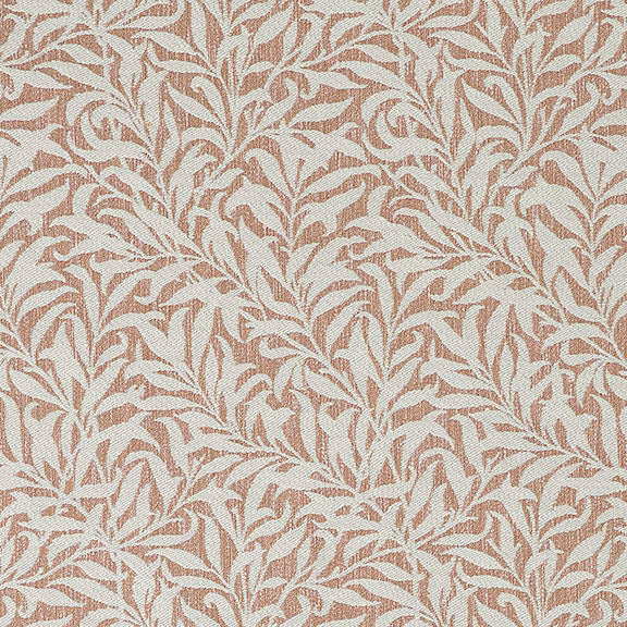 William Morris At Home Willow Bough Woven Fabric Brick